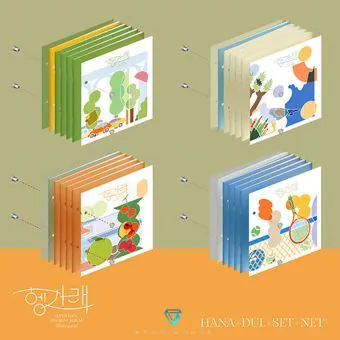 البوم اصلي النسخة العشوائية Seventeen Vol7 Heng garae