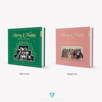 Official TWICE Repackage Vol1 Merry Happy النسخة العشوائية