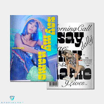 البوم اصلي Hyo Lyn EP SAY MY NAME النسخة العشوائية