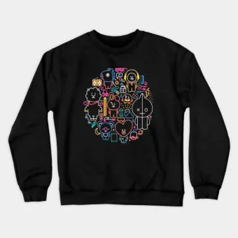 Bt21 Sweatshirt — Beige Stylish Ver.