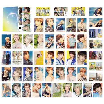 BTS Photocard Set Display Ready — Purple Limited Ver.