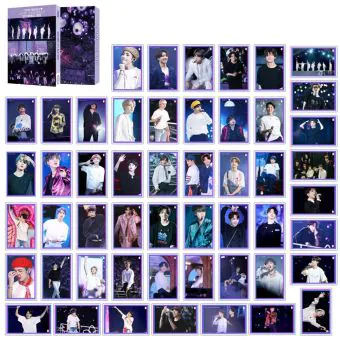 BTS Photocard Set Display Ready — Blue Collectible Ver.