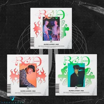 Official Album Super Junior DE Mini Album Vol4 BAD BLOOD Random Ver