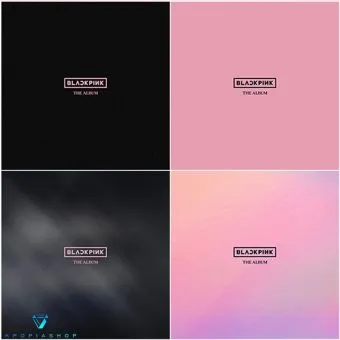 البوم اصلي BLACKPINK 1st THE النسخة الكاملة بولارويد الشحن مجاني