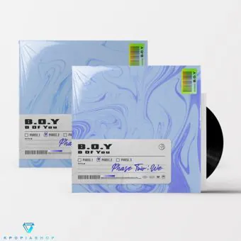 Official Album BOY Album Phase Two WE Harmony Ver النسخة العشوائية
