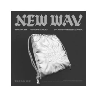 TREASURE 4th Mini Album NEW WAV DRAWSTRING BAG Ver. LIMITED EDITION
