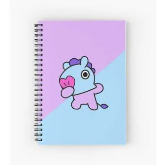 Bt21 K pop Notebook — Red Exclusive Ver.
