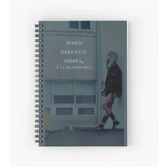 Black Pink Spiral Notebook Signature — Red Collectible Ver.