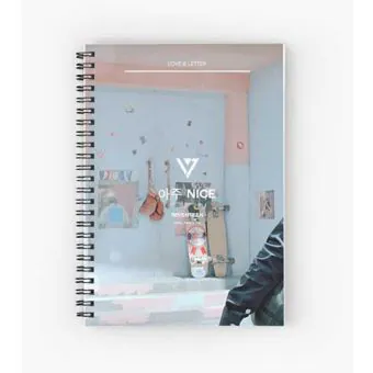 Seventeen Spiral Notebook — White Limited Ver.