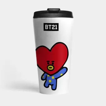 Bt21 Insulated Tumbler v4 — Gold Stylish Ver.
