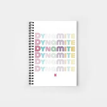 Bts Spiral Notebook — Purple Casual Ver.