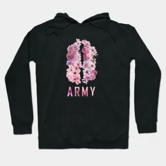 Bts Pullover Hoodie — Purple Premium Ver.