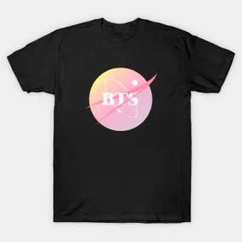 تيشيرت بطباعة Bts — إصدار "BTS" — Bts Limited Edition