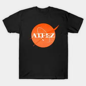 تيشيرت كيبوب Ateez — إصدار "ATEEZ" — Ateez Oversized Ver.