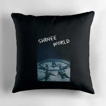 Shinee Throw Pillow — Red Edition