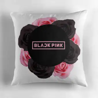 Black Pink Throw Pillow BlackPink — Red Limited Ver.