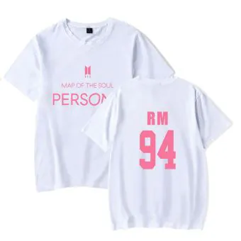 Bts Graphic Tee — Pink Stylish Ver.