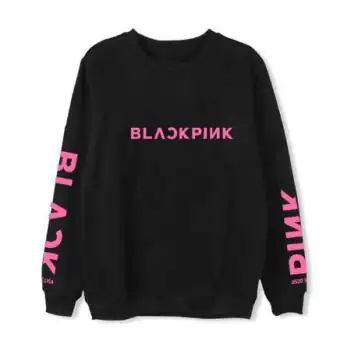Black Pink Sweatshirt Signature — Navy Classic Ver.