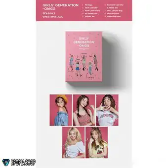 البوم اصلي Girls Generation OhGG 2020 SEASONS GREETINGS الكمية محدودة