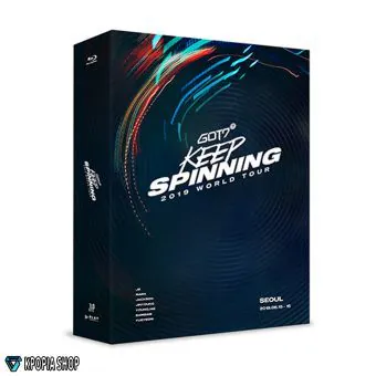 Official Product BluRay Got7 2019 WORLD TOUR KEEP SPINNING IN SEOUL BLURAY