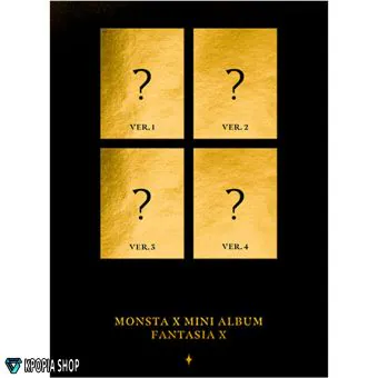 Official Album MONSTA X Mini Album FANTASIA X النسخة الكاملة