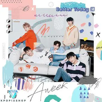 البوم اصلي AWEEK Single Album Vol2 BETTER TODAY