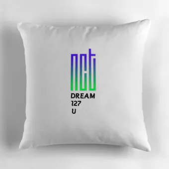 Nct Throw Pillow — Blue Casual Ver.