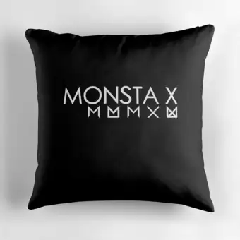 Monsta X Throw Pillow Monsta — Pink Casual Ver.
