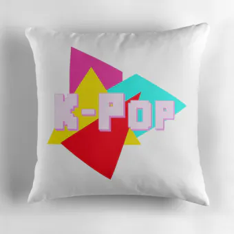 مخدة Kpop — إصدار "Signature" — Kpop Random Ver.