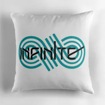 Infinite Throw Pillow — Beige Casual Ver.