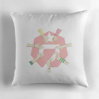Got7 Plush Pillow — Pink Deluxe Ver.