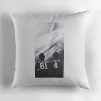Exo Throw Pillow — White Casual Ver.