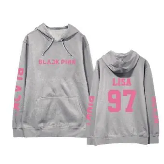 هودي أوفرسايز Black Pink — إصدار "Signature" — Black Pink Black Hoodie