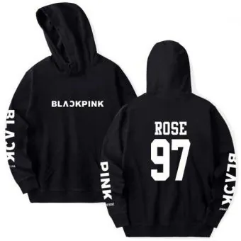 Black Pink Unisex Hoodie ROSE — Beige Limited Ver.