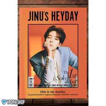 البوم اصلي JINU Single Vol1 JINUs HEYDAY نسخة BOLD