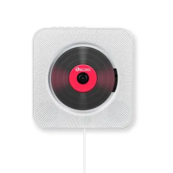 مشغل CD اللون الأبيض
