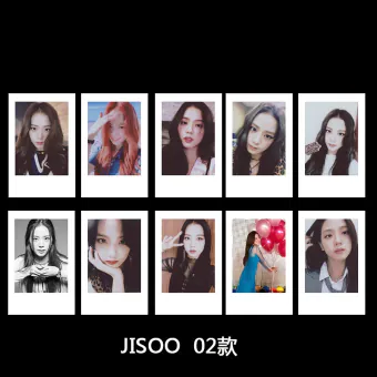 Black Pink Photocard Set JISOO Collector Edition — Gold Casual Ver.