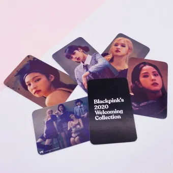 Black Pink Photocard Set BLACKPINK 2020 WELCOMING COLLECTION Daily Carry — Black Collectible Ver.