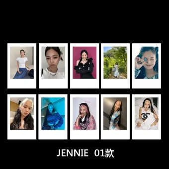 مجموعة فوتوكارد Black Pink — إصدار "JENNIE" • مناسب للمبادلة — Black Pink Random Pack