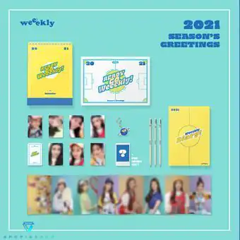Official Product Weeekly 2021 Seasons Greetings Ready Go Weeekly