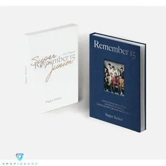 Official Product Super Junior 15th ANNIVERSARY PHOTO BOOK REMEMBER 15