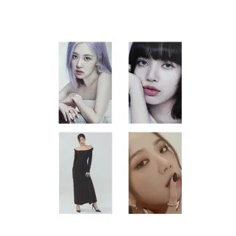 مجموعة فوتوكارد Black Pink — إصدار "THE ALBUM" • اختيار رائع للهدايا — Black Pink Limited Edition