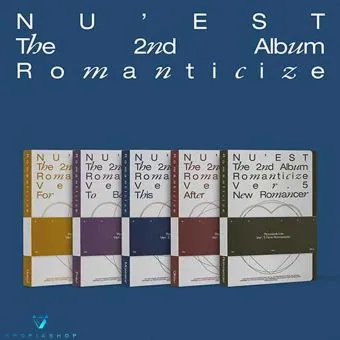البوم اصلي النسخة العشوائية NUEST Vol2 Romanticize