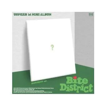 USPEER 1st Mini Album BITE DISTRICT DISTRICT Ver. CD