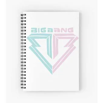 Big Bang K pop Notebook BigBang — Purple Casual Ver.