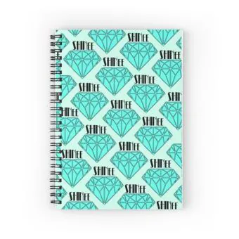 Shinee Spiral Notebook — Navy Retro Ver.
