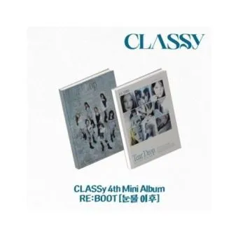 CLASSy 4th Mini Album REBOOT 눈물 이후 النسخة العشوائية CD