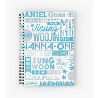 Wanna One Notebook — Navy Limited Ver.