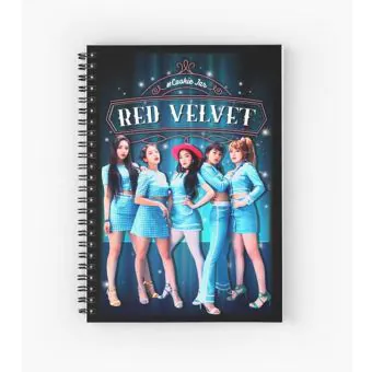 Red Velvet Spiral Notebook Signature — Classic Ver.