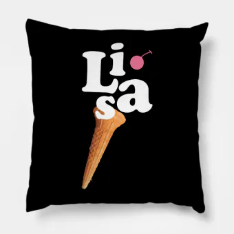 وسادة ديكور Black Pink — إصدار "LISA" — Black Pink Limited Edition